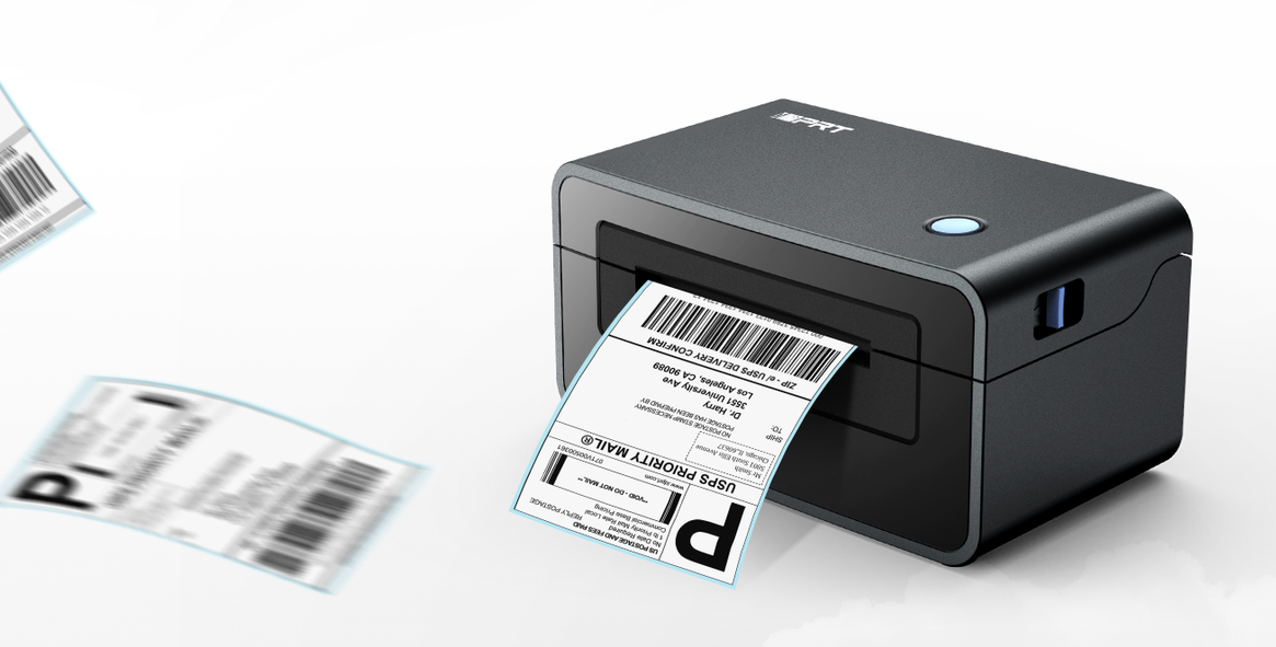 iDPRT szállítási címke printer.png